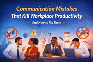 Communication Mistakes That Kill Workplace Productivity (And How to Fix Them)