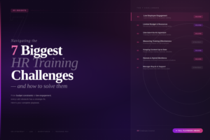 The 7 Biggest Challenges HR Leaders Face in Employee Training (And How to Solve Them)